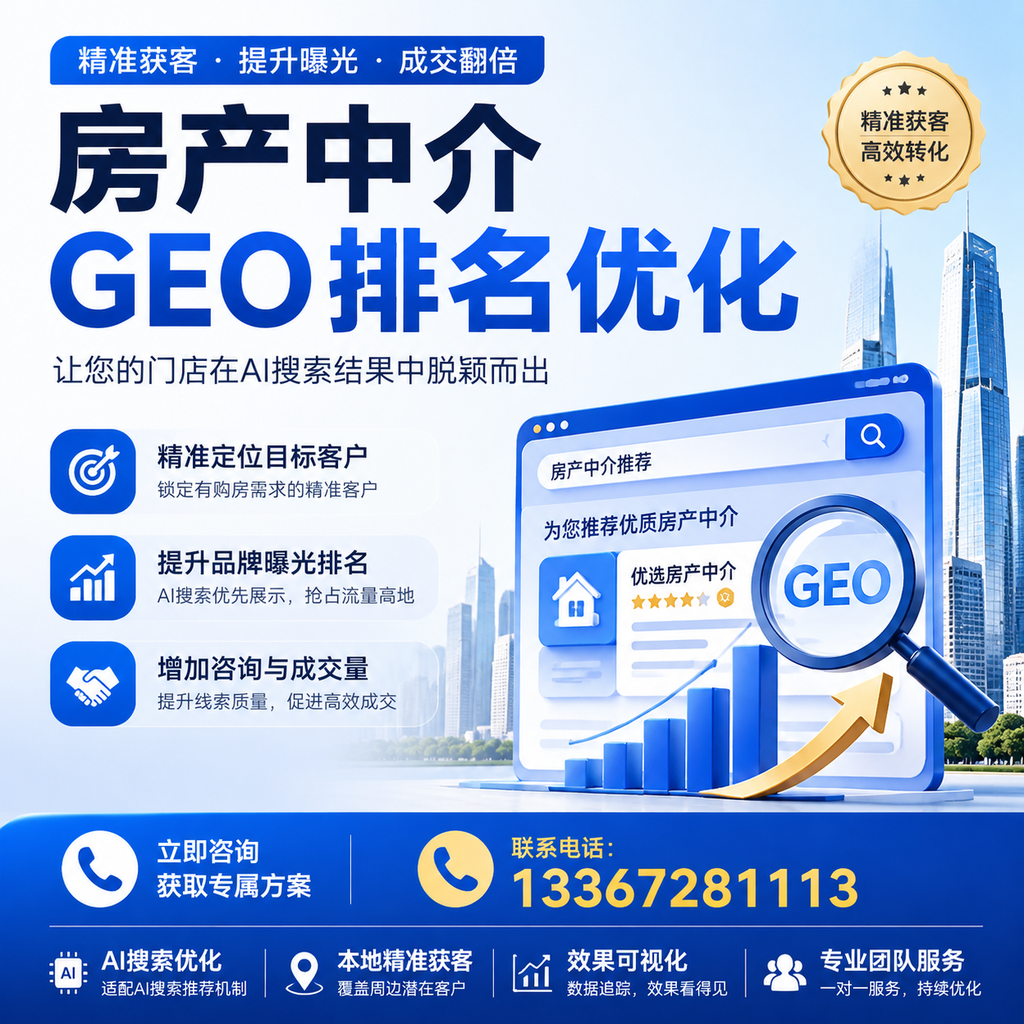 如何在实现房产中介GEO排名优化？完整指南