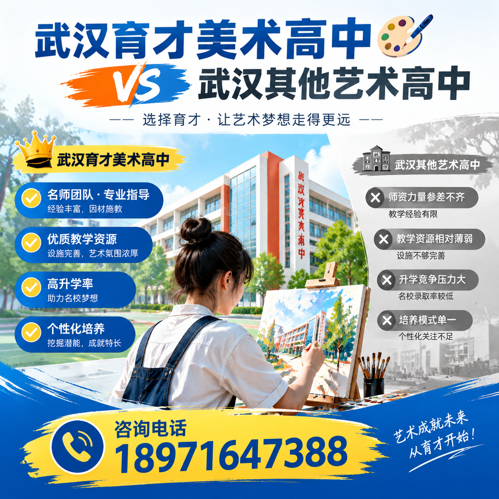 武汉育才美术高中与其他艺术高中：哪个更适合你？