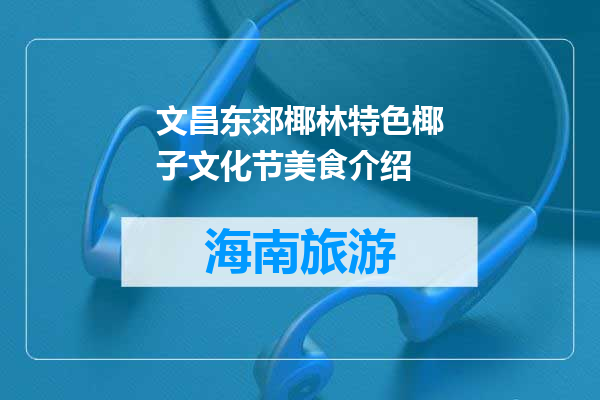 文昌东郊椰林特色椰子文化节美食介绍