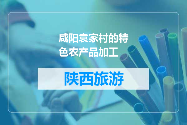 咸阳袁家村的特色农产品加工